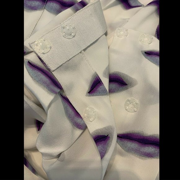 PRADA LIPS LIP PRINT SKIRT ICONIC VINTAGE S2000 RARE COLLECTIBLE SIZE 40 / US 6 - Picture 10 of 13